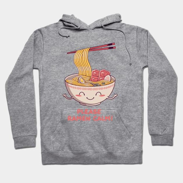 Ramen Calm Hoodie by Vincent Trinidad Art